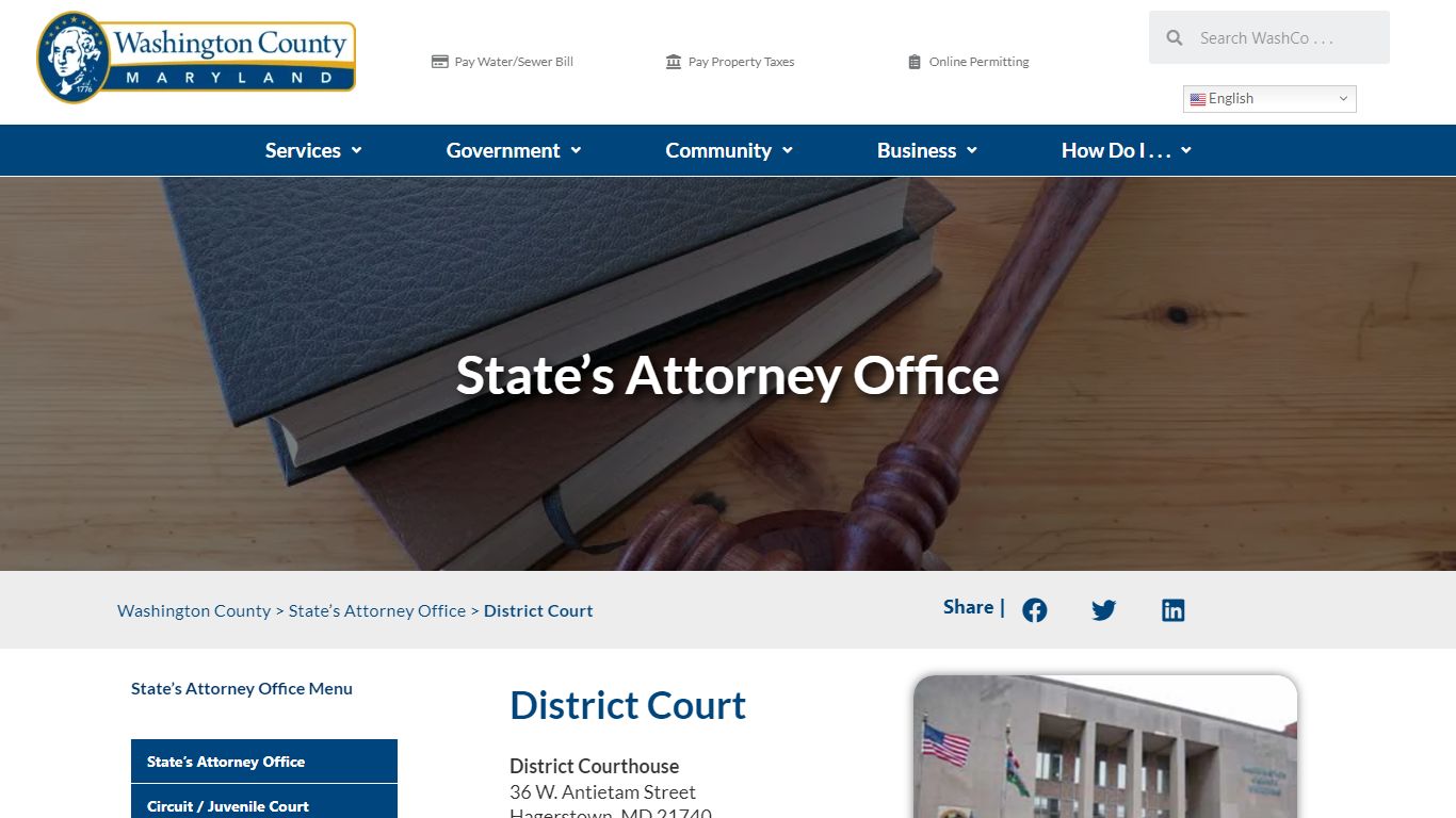 District Court - Washington County